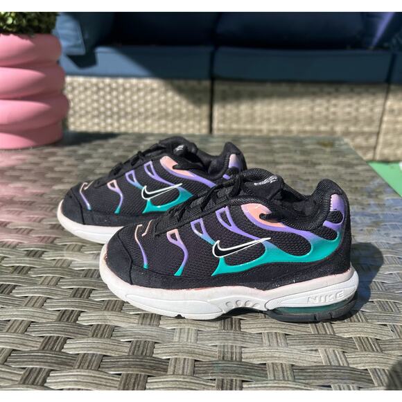 Nike Other - Nike Air Max Tailwind IV Black / Teal / Purple / Pink Gradient– Size 9C